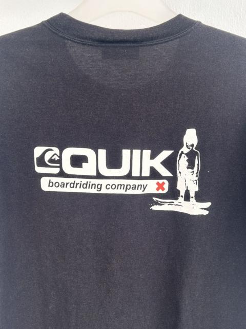 Other Designers Quiksilver vintage backhit black tee