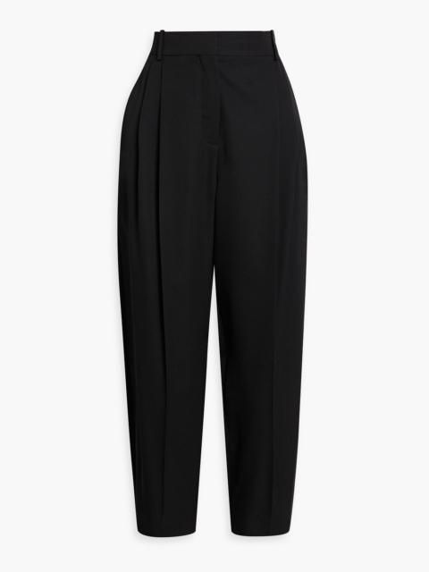 Stella McCartney Dawson cropped wool-twill tapered pants