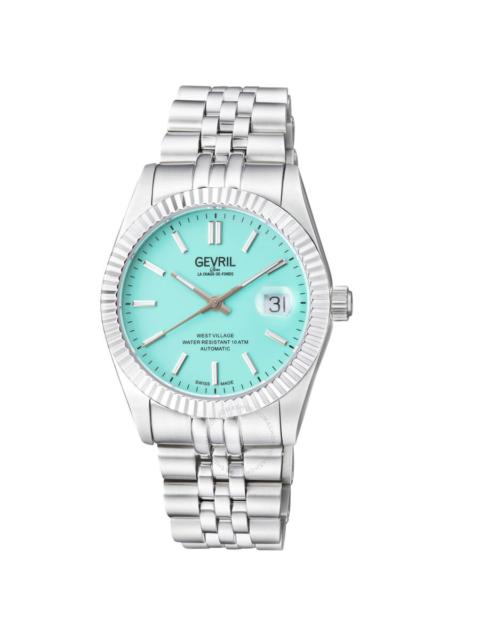 Other Designers Gevril West Village Automatic Blue Dial Men's Watch 48906