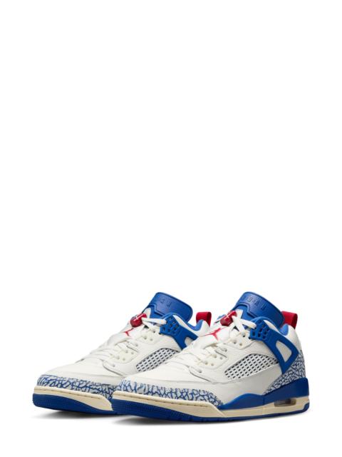 Jordan Nike Jordan Spizike Low Sneaker in Sail/Varsity Red/Storm Blue at Nordstrom