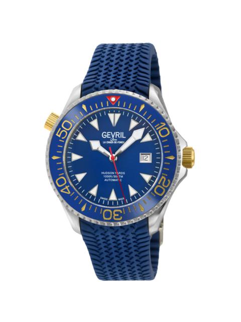 Other Designers Gevril Hudson Yards Automatic Black Dial Men's Watch 48803R