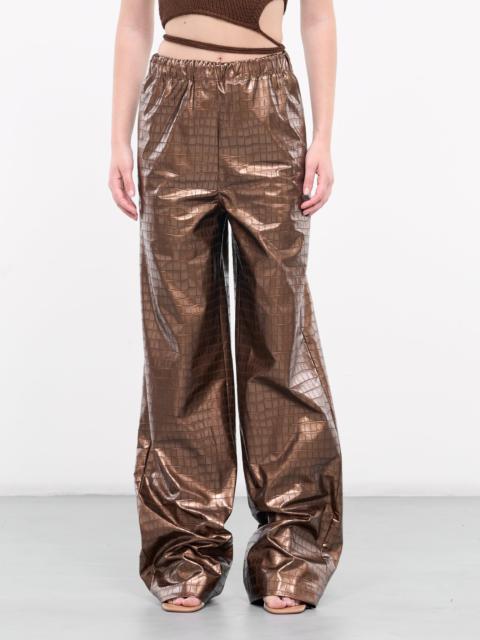 SITUATIONIST Embossed Elasticated Trousers