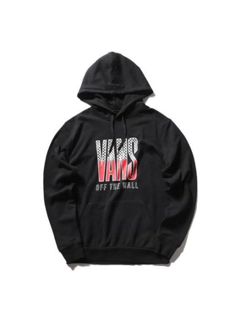 Vans Vans Alphabet Pattern Pullover Couple Style Black VN0A48B9BLK