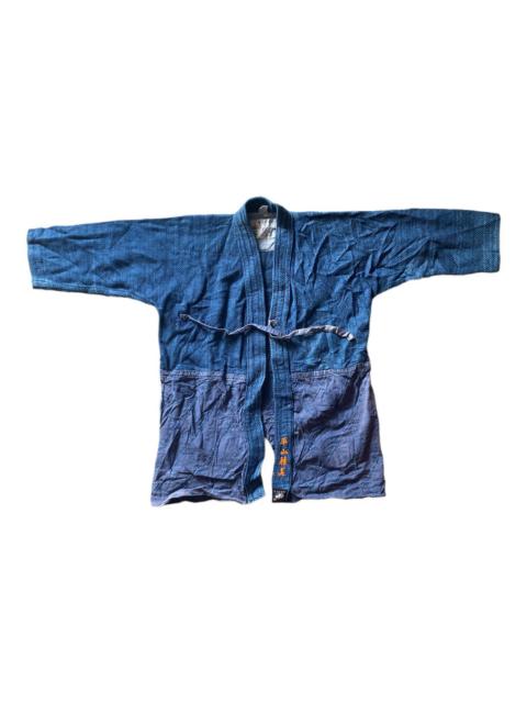 Other Designers VISVIM Rare Indigo Sanjuro Hanten Noragi Denim Kimono Jacket