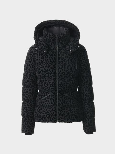MACKAGE MADALYN-FLPZ Flocked Down Jacket With Removable Hood