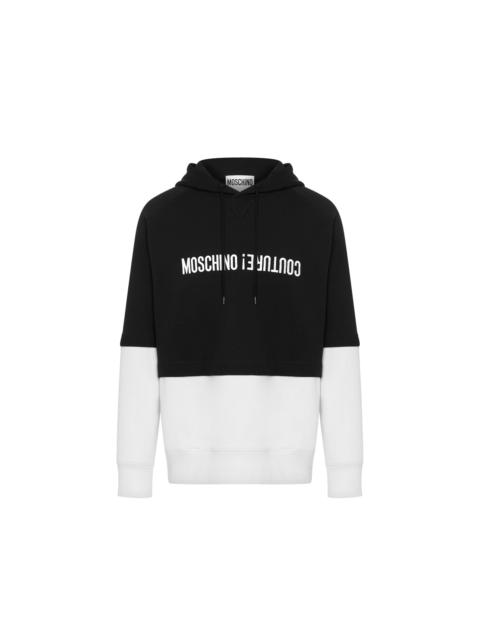 Moschino Moschino Cotton Hooded Sweatshirt Men