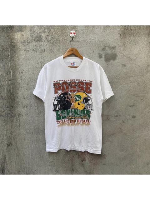Other Designers Vintage 90s posse vs eskimos NfL tshirt