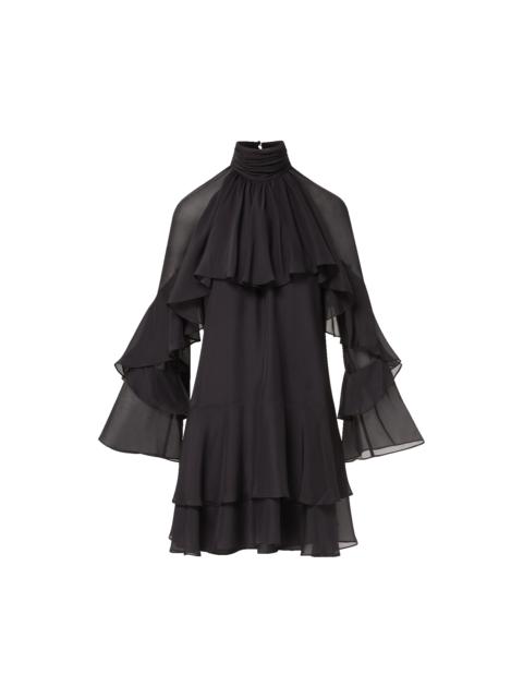 VERONICA BEARD ADLINGTON SILK MINI DRESS