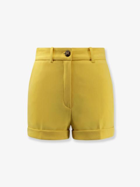 ELISABETTA FRANCHI Elisabetta Franchi Events Shorts Yellow Women