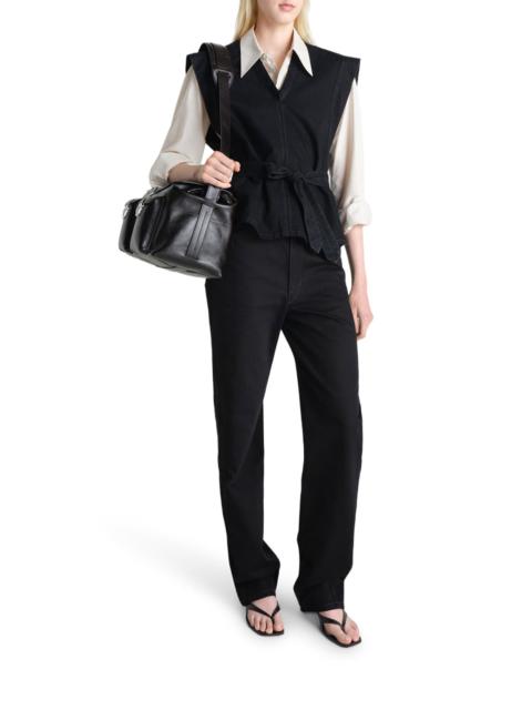 Lemaire DENIM TOP WITH WAIST BELT