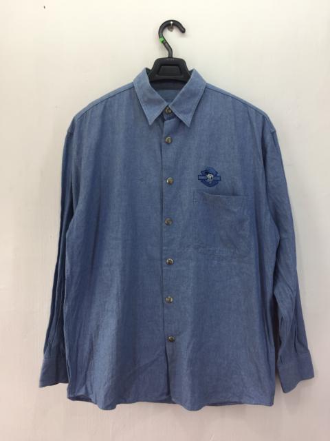 Other Designers Disney - ICEBERG HISTORY X DISNEY DONALD DUCK DENIM SHIRT