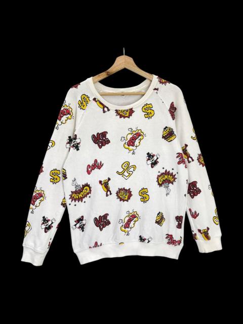 Other Designers Japanese Brand - Co&Lu Art Fullprint Crewneck Sweatshirt Size M