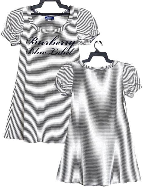 Burberry grail💥BURBERRY BLUE LABEL SPELL OUT DRESS SHIRT