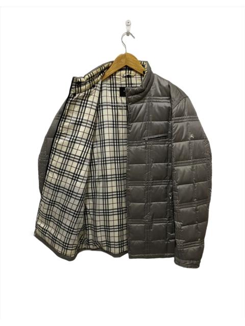 Burberry Burberry Black Label Nova Check Puffer Down Jacket