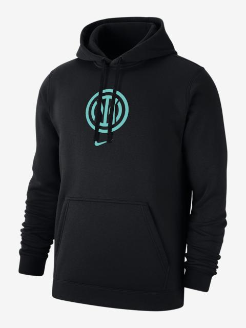 Nike Inter Milan Club Men's Nike Soccer Fleece Pullover Hoodie