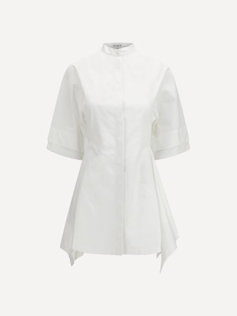 Alaïa Panelled Poplin Dress
