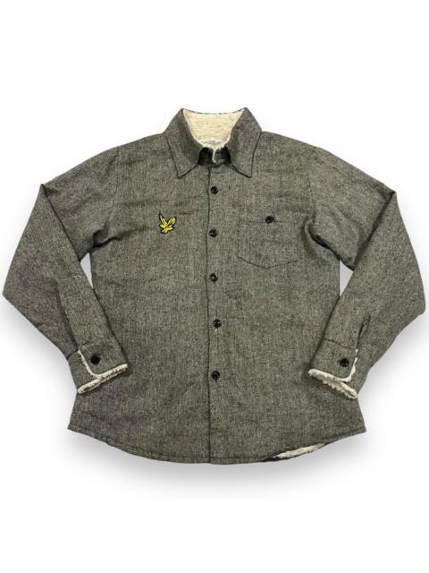 Other Designers Lyle & Scott × Vintage - Vintage Lyle & Scott Wool Lining Fur Shirt