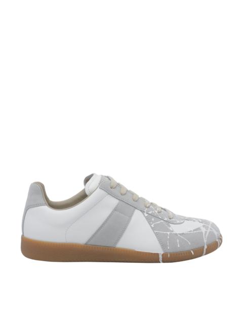 Maison Margiela Maison Margiela Men Replica Sneakers With Paint Splatter Effect