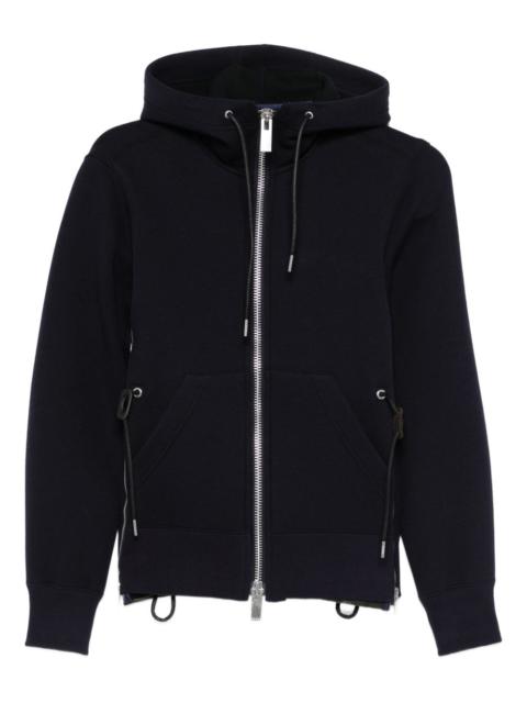 sacai Sacai Women Cotton Zipped Hoodie