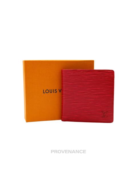 Louis Vuitton Louis Vuitton Marco Wallet - Red Epi Leather