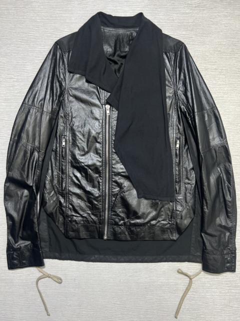 Rick Owens Rick Owens - S/S 15’ - Sliced Leather Biker Jacket