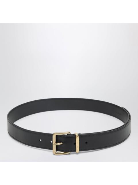 Miu Miu Miu Miu Black Leather Belt Women