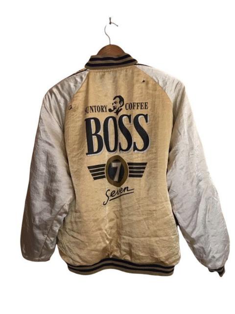 Other Designers 🔥VERY RARE VINTAGE 80s BOSS COFFEE 7 EEVEN SATIN JACKET