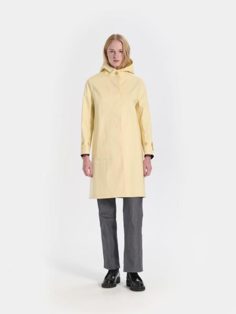 Mackintosh Watten Rubberised Hooded 3/4 Length Coat