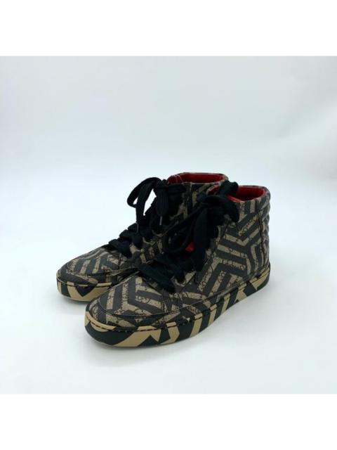 GUCCI Gucci Brown High-Top Sneakers