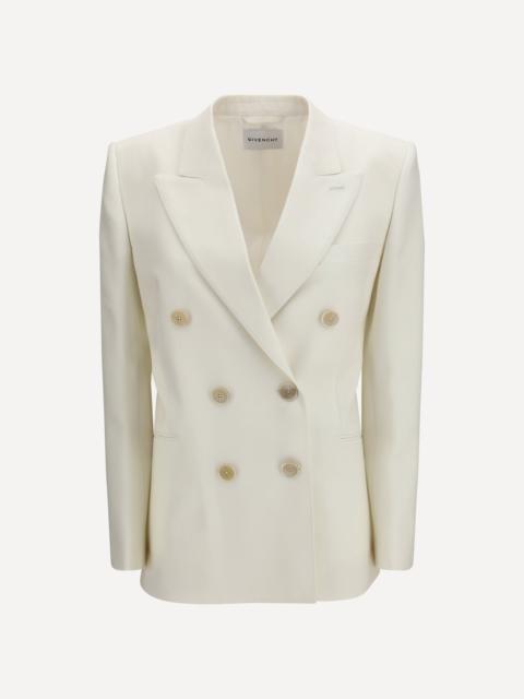 Givenchy Double-breasted wool and mohair Jacket