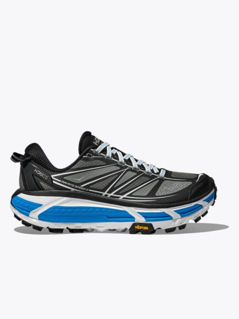 HOKA Mafate Speed 2 Shoes in Black/White
