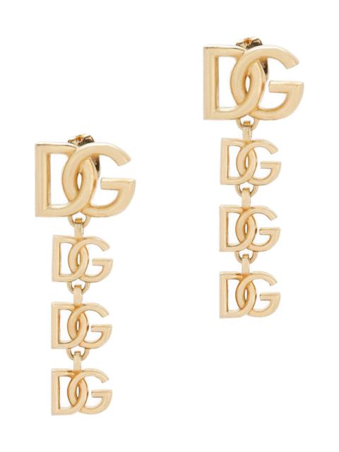 Dolce & Gabbana DG Charm Drop Earrings