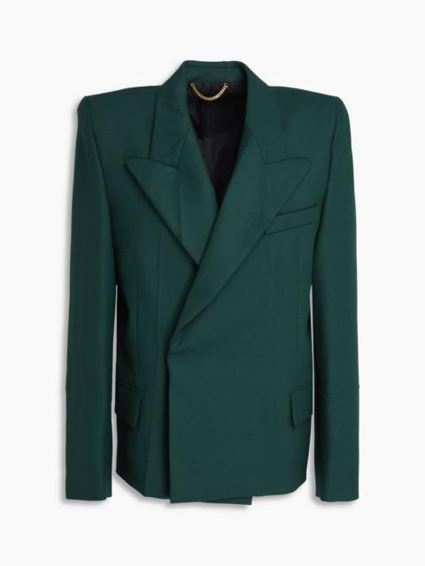 Victoria Beckham Double-breasted twill blazer