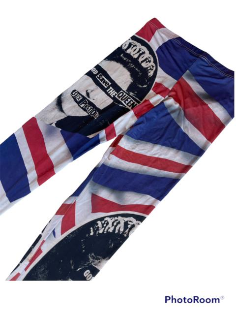 Other Designers Seditionaries - Rare! Sex Pistol God Save the Queen Full Print Pant