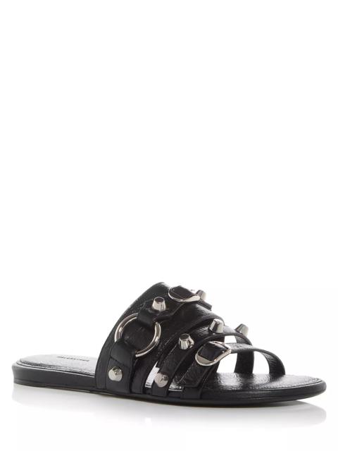 BALENCIAGA Women's City Embellished Slide Sandals