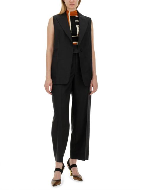 FENDI Fendi Women Pants With Asymmetrical Waist