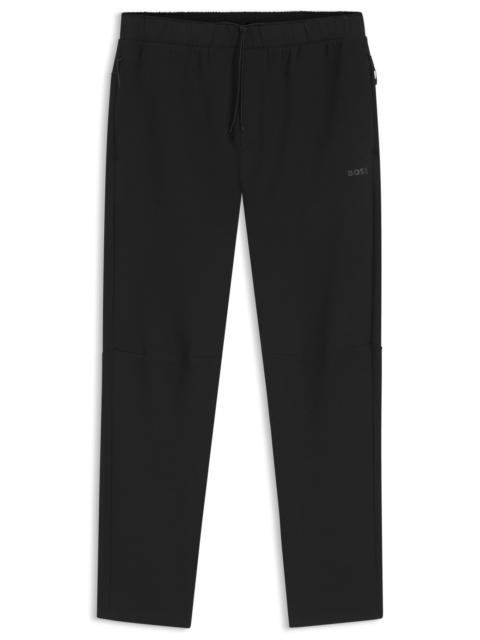 BOSS REFLECTIVE-DETAIL TRACKSUIT BOTTOMS IN A REGULAR FIT