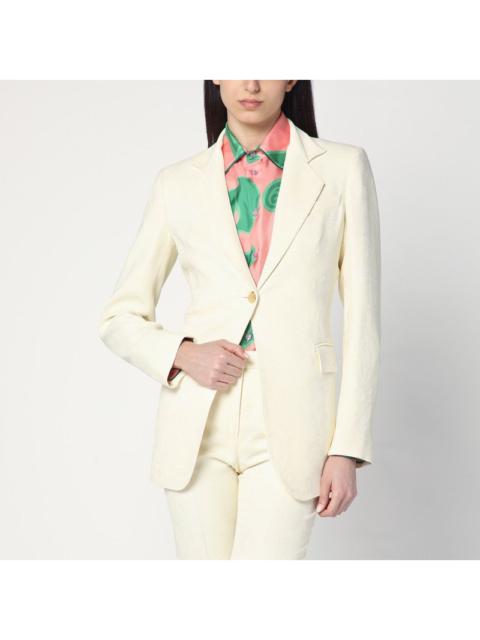 Etro ETRO jacquard jacket with crossover detail