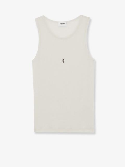 SAINT LAURENT Saint Laurent Cotton Tank Top
