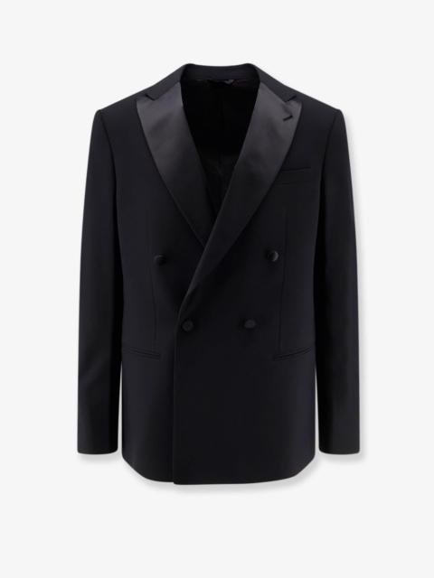 GIORGIO ARMANI Giorgio Armani Men Soho Virgin Wool Tuxedo Blazer