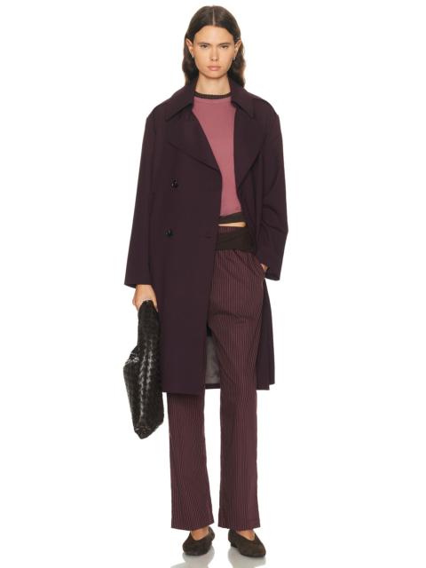 LESET Jane Double Breasted Trench Coat