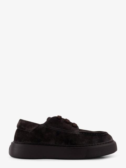 Other Designers Referenc Tahoe Suede Lace-Up Shoes Dark Brown