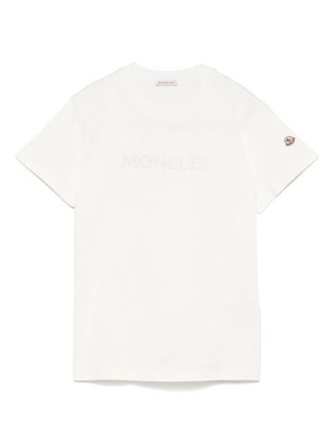 Moncler Moncler Women Logo Cotton T-Shirt