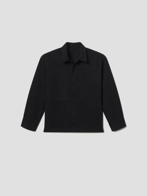 AGOLDE RHODE OVERSHIRT IN BLACK