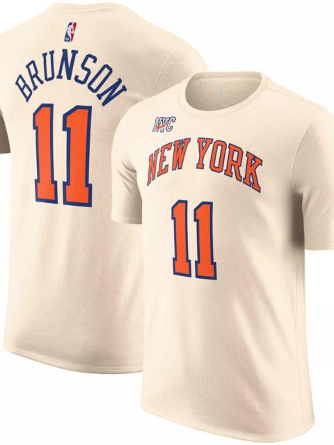 Nike Nike Adult 2025-26 City Edition New York Knicks Jalen Brunson #11 T-Shirt