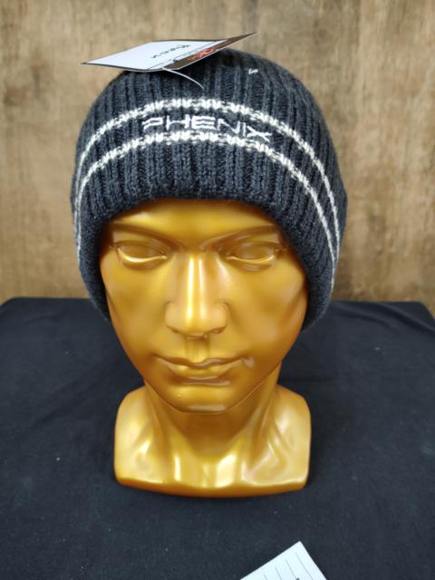 Other Designers Italian Designers - Phenix Italy designer beanie black winter hat #170