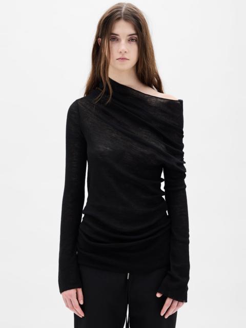 Ann Demeulemeester TIzziana Knitted Long Sleeve Top
