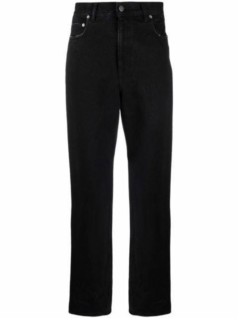 Golden Goose logo patch trousers