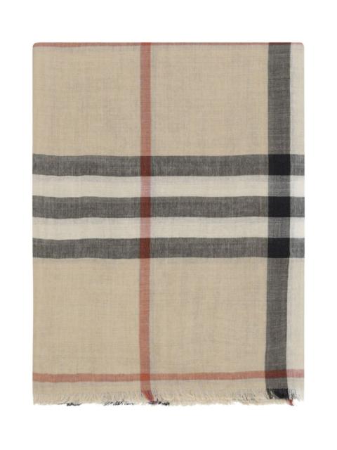 Burberry Check print scarf
