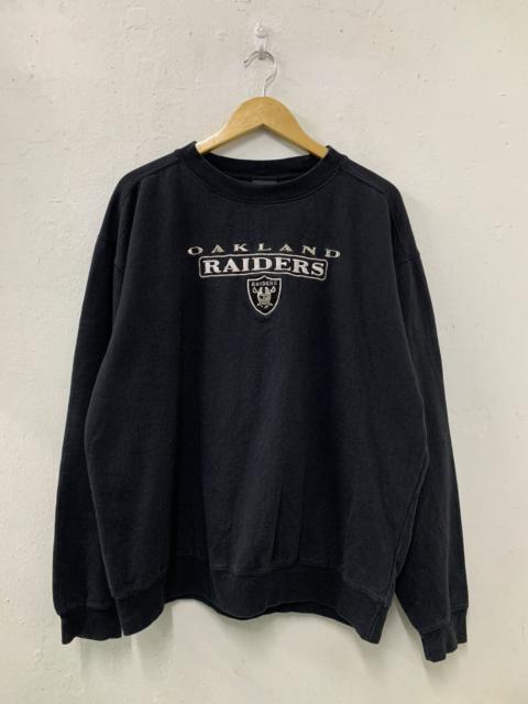 Other Designers Vintage Distressed Oakland Raiders Embroidered